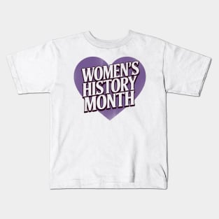Womens history month Kids T-Shirt